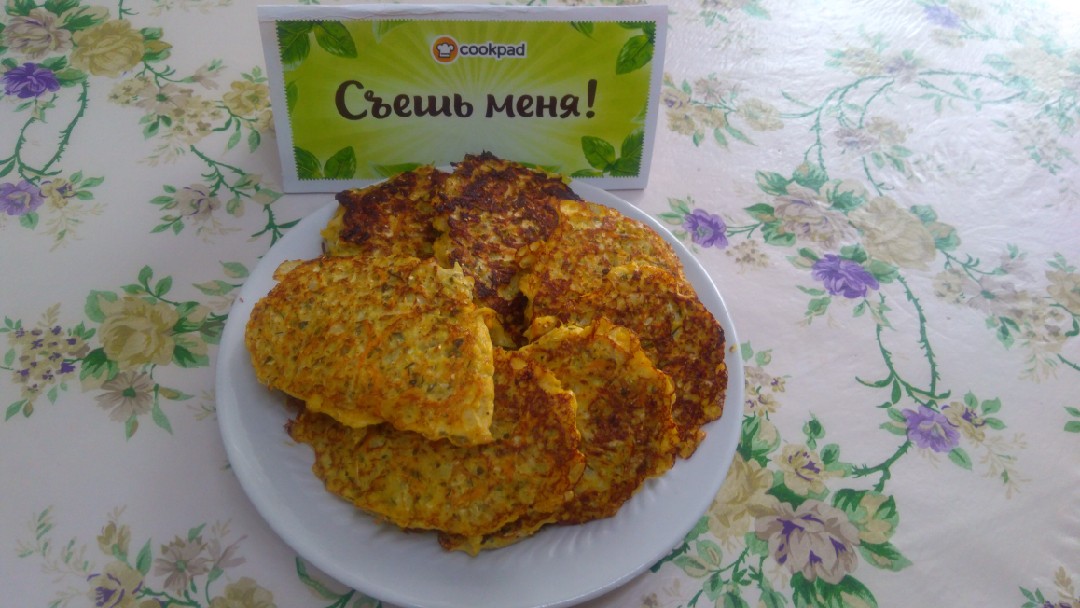 Оладушки.... из салата 😉