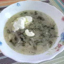 Щи необычные с кислой капусткой😉😋