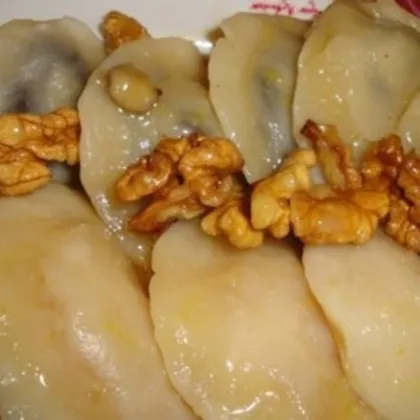 Пельмени по-татарски с орешками