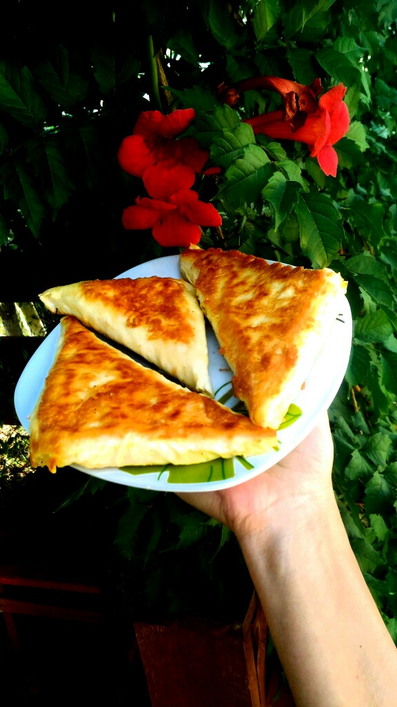 Конвертики с яблоками