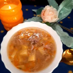 Рисовый суп в мультиварке