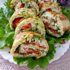Рулет из кабачков