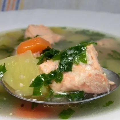 Суп рыбный из горбуши – рецепт