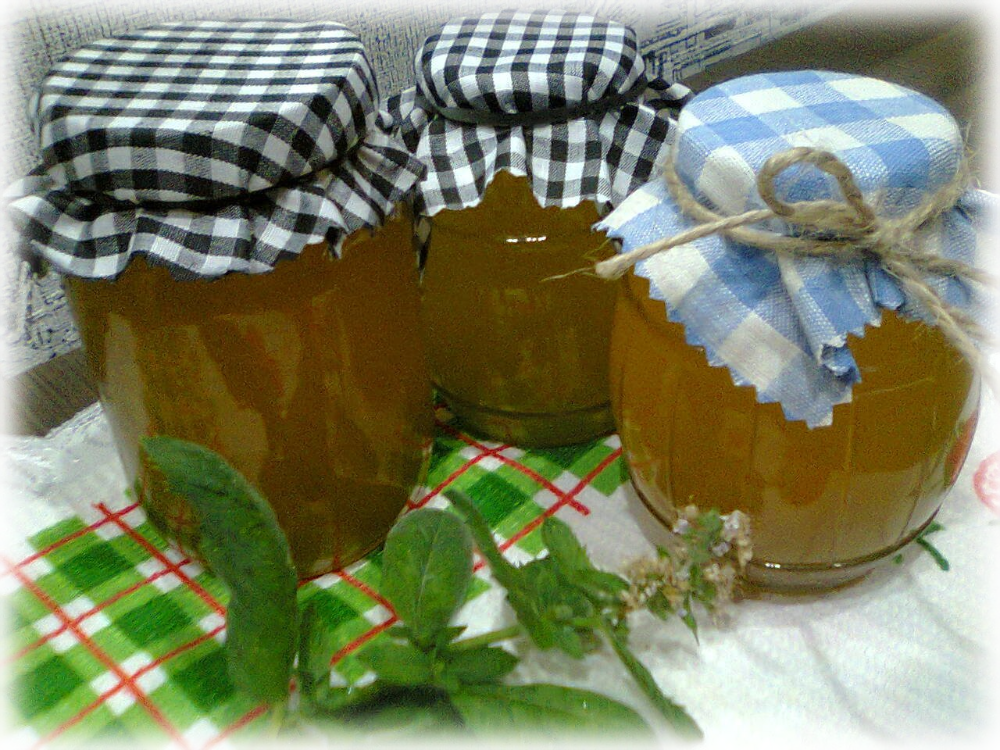 Сироп из мяты с лимоном