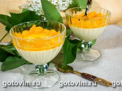 Панна Котта с апельсином