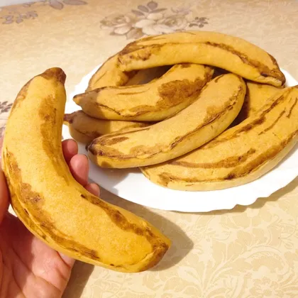 Печенье 'Бананы с творогом'