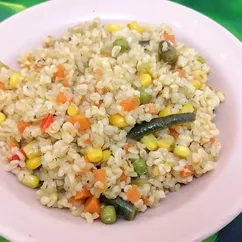 Булгур с овощами