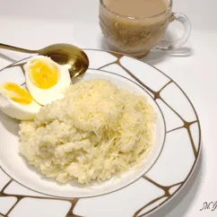 Каша пшенная, молочная  с сыром