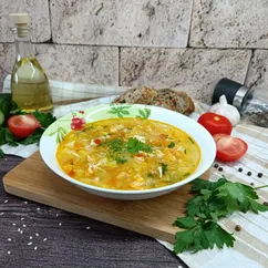 Щи из свежей капусты с курицей