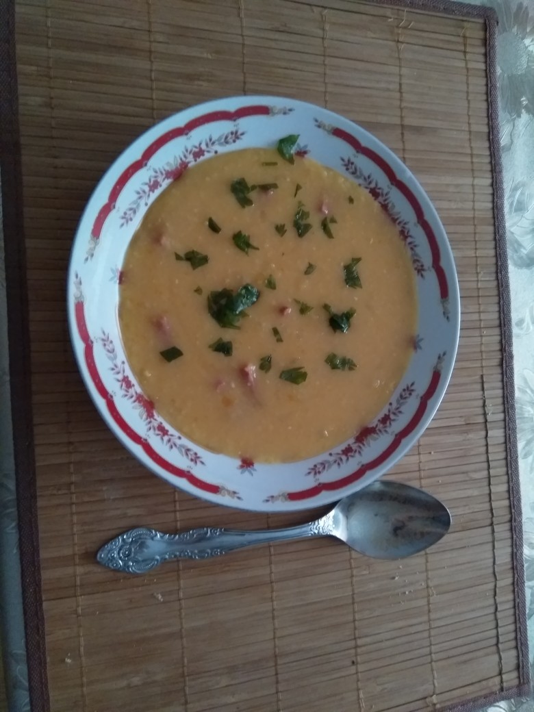 Суп-пюре гороховый