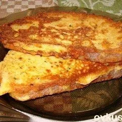 Гренки сырные