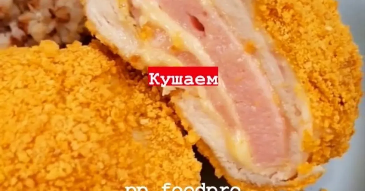 Куриные рулетики с сыром на сковороде