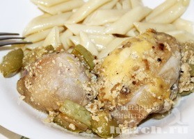 Курица с кабачками