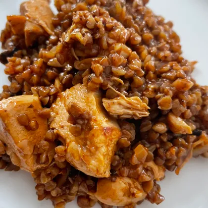 Гречка с курицей