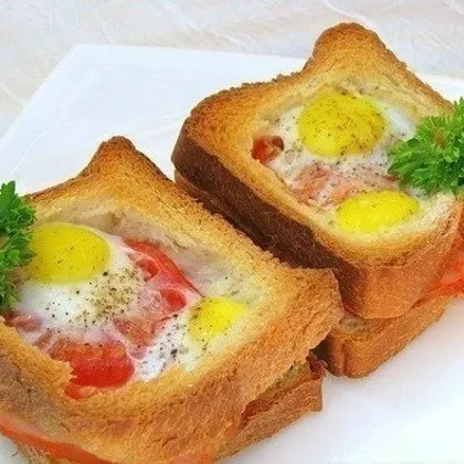 Бутерброды "Завтрак школьника"