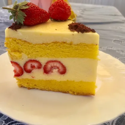 Торт «Фрезье»-очень вкусный и самый известный десерт во Франции