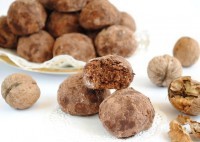 Орехово-шоколадные трюфели