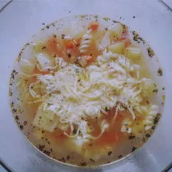 Министроне с макаронами