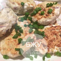 Куриные котлеты с кабачком