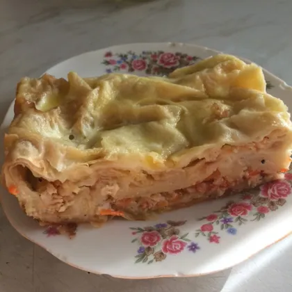 Мясной пирог 🥧 из лаваша