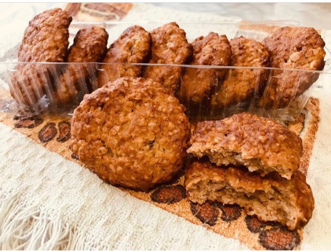 Овсяно-арахисовое печенье 🍪