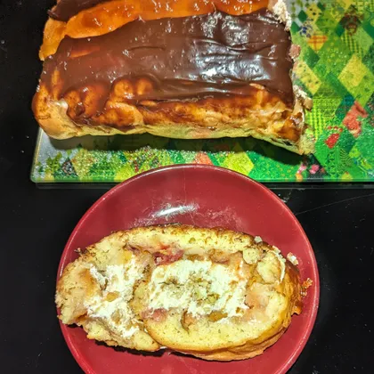 Рулет с яблоками