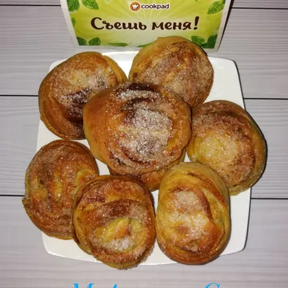 Булочки с корицей и сахаром