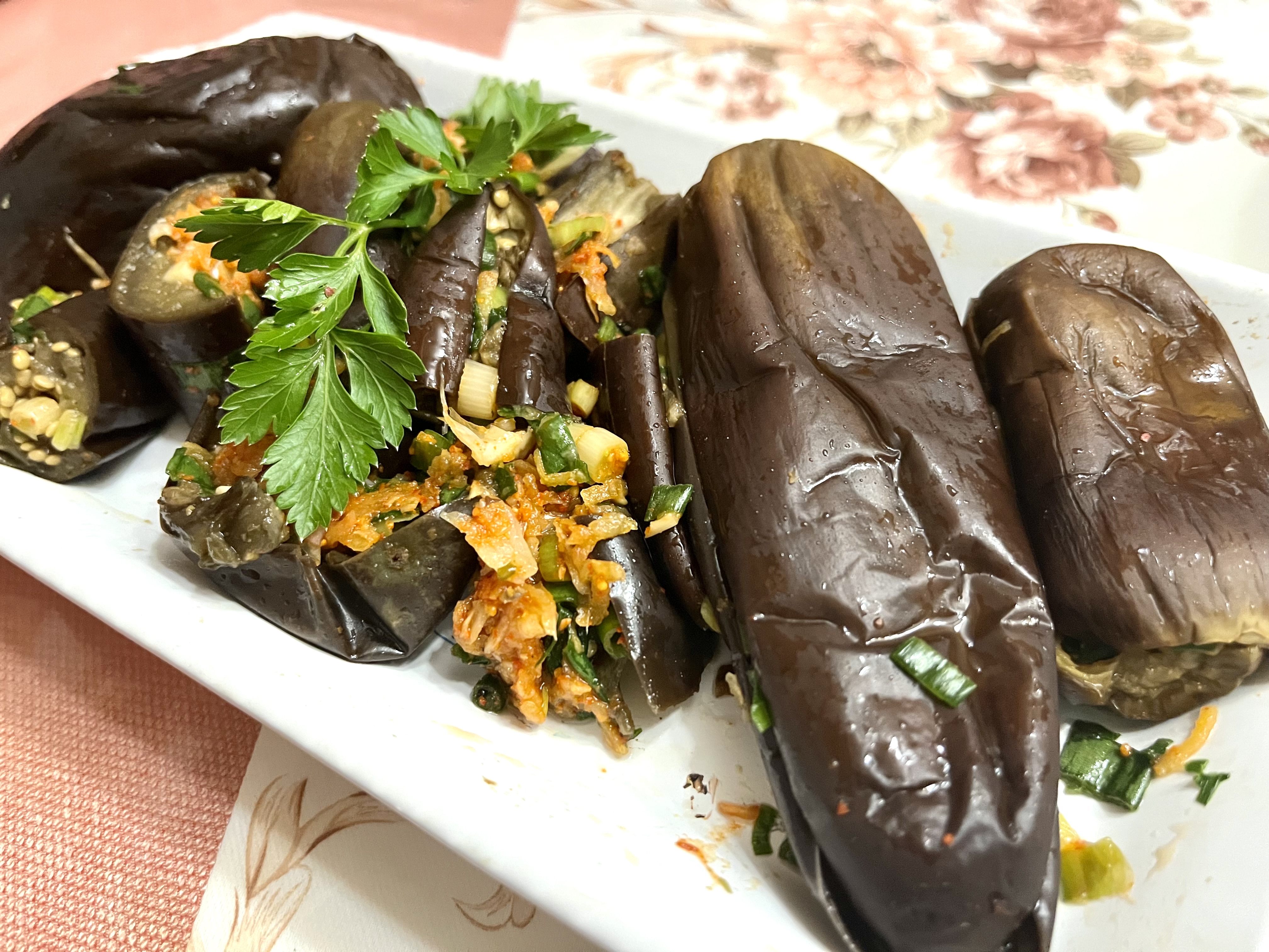 Баклажаны, квашеные, фаршированные