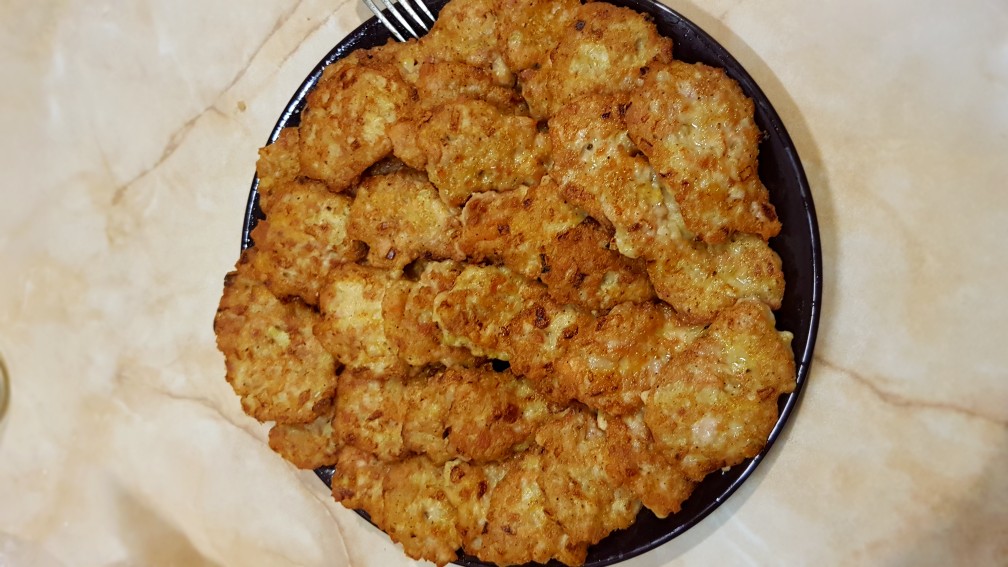 Куриные оладушки