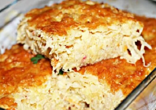 Кудрявая запеканка