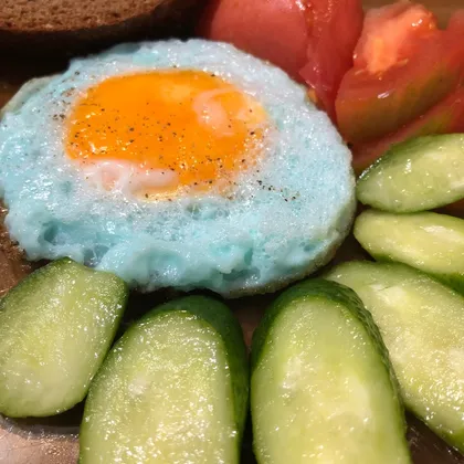 Радужная яичница 🍳