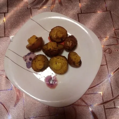Гарнир - картошка 'Грибочки' в духовке