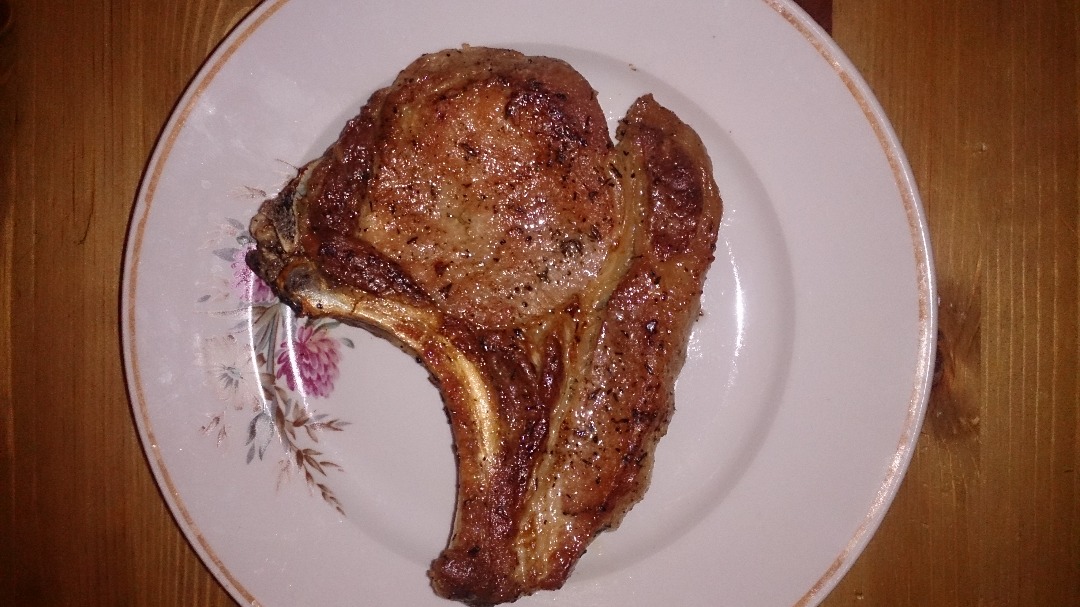 Жареная свинина на кости – пошаговый рецепт приготовления с фото