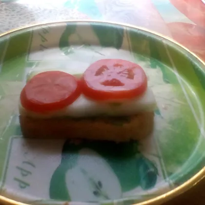 Бутерброд "Ленивый салат"