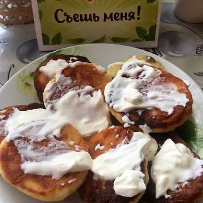 Сырники с изюмом🍪