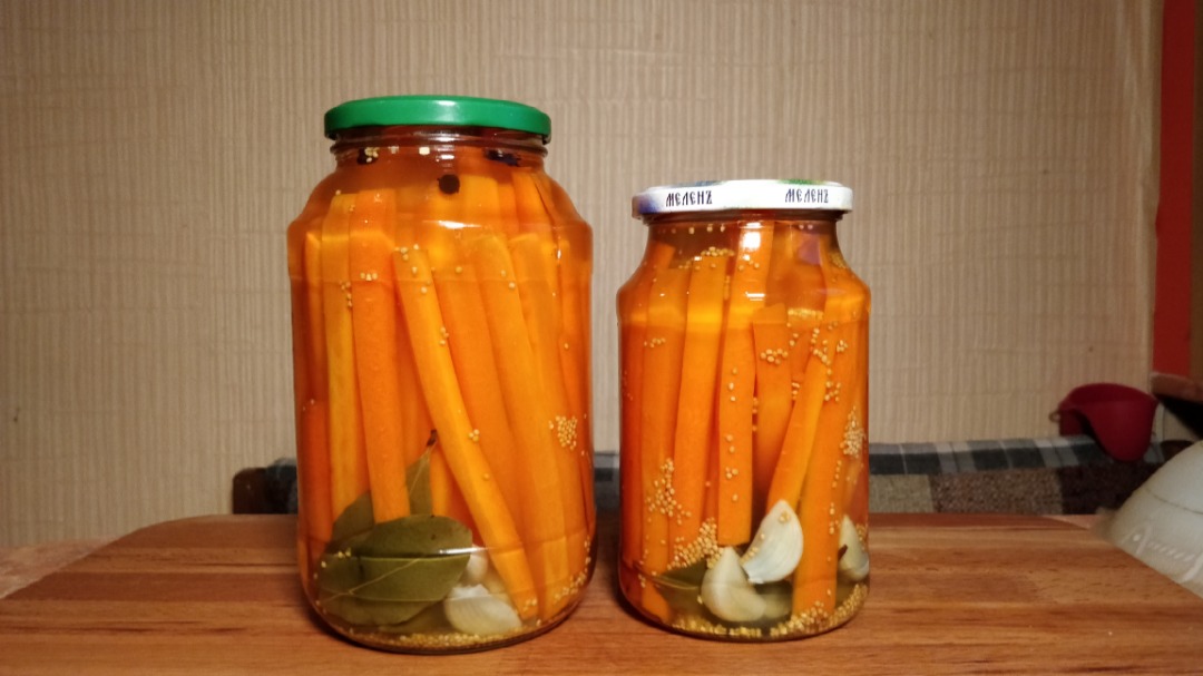 Маринованная морковь без уксуса 