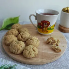 Постное банановое печенье 🍌