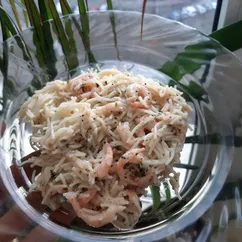 А-ля паста с креветками 🦐