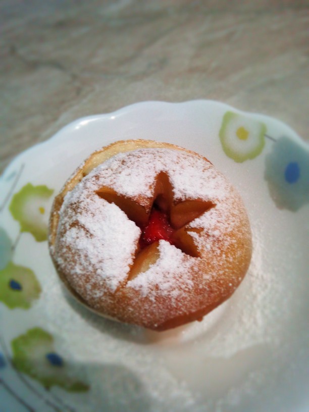 Запеченные яблоки с ягодами и медом 😋🍓й