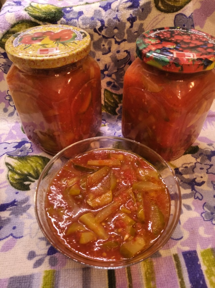 Лечо из огурцов