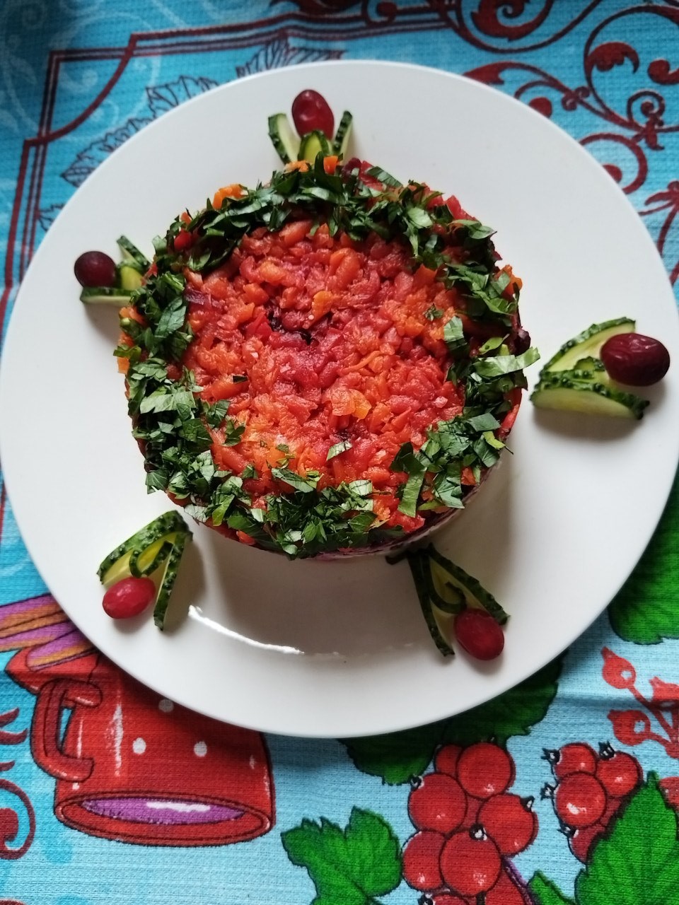 Салат "Лисья шубка"