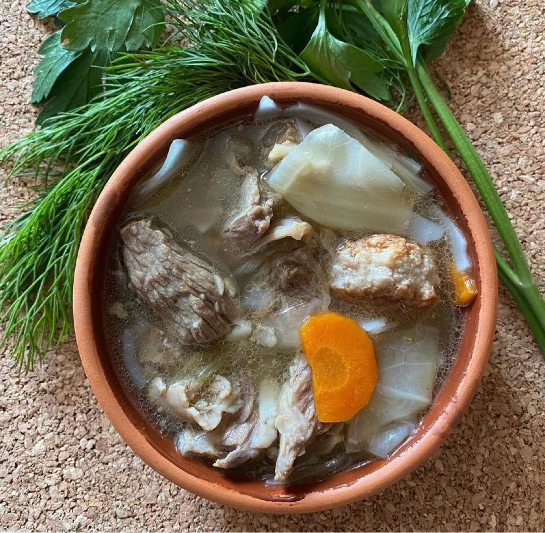 🇲🇳 Хуйцаа - монгольский, наваристый и густой суп с овощами и мясом