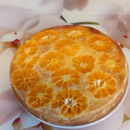 Пирог с мандаринами🍊