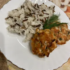 Рубленые котлетки из куриного филе😉