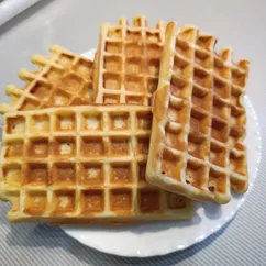 Апельсиновые вафли 