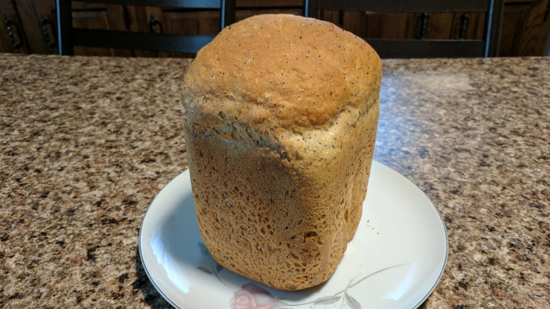 Домашний хлеб с маком