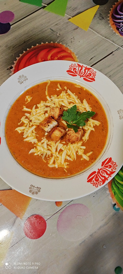 Томатный суп с креветками - фото рецепт кулинарного портала steklorez69.ru