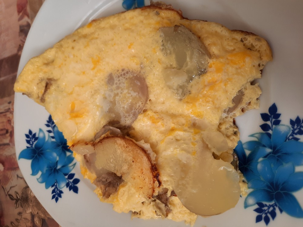 Омлет с картошкой - пошаговый рецепт с фото и видео от Всегда Вкусно!