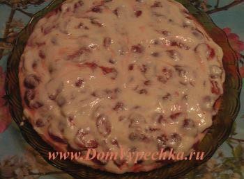 Пирог с замороженными ягодами (фруктами) - пошаговый рецепт с фото