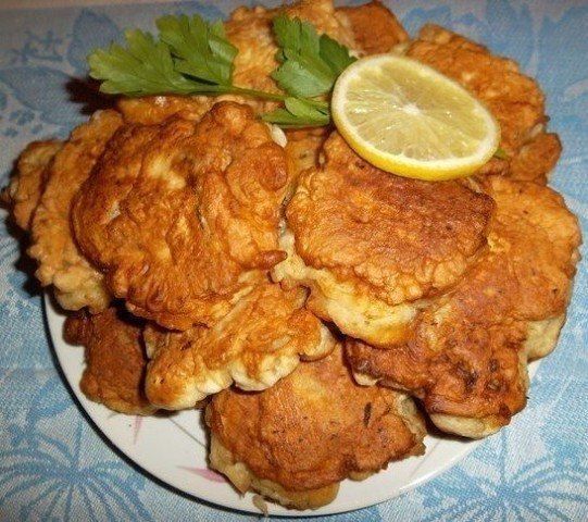 Рыба жареная в кляре